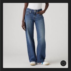 Levi’s women’s low rise super-low loose jeans